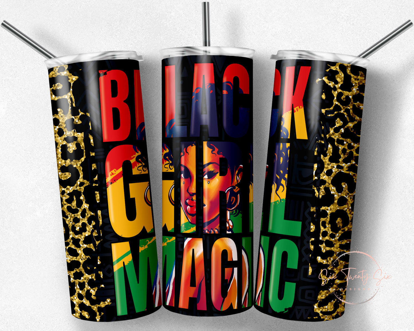 Black Girl Magic 20 0z Tumbler