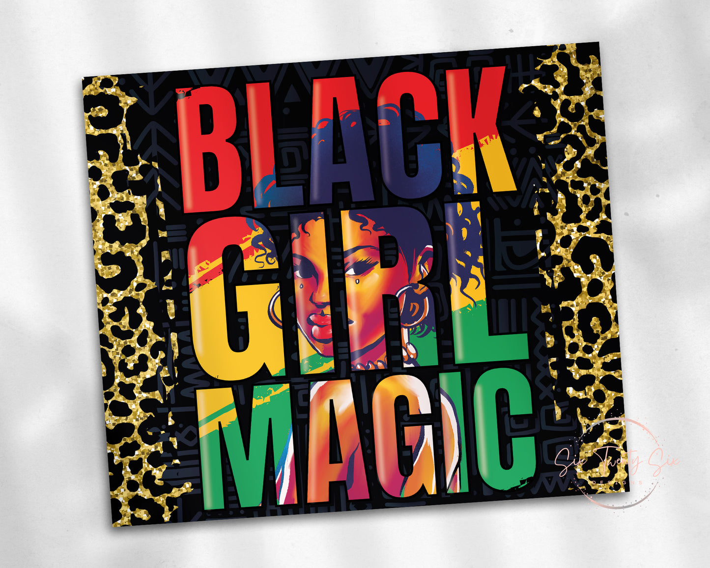 Black Girl Magic 20 0z Tumbler