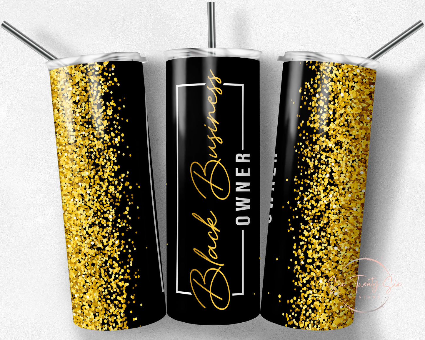 Black Business Owner 20 0z Tumbler