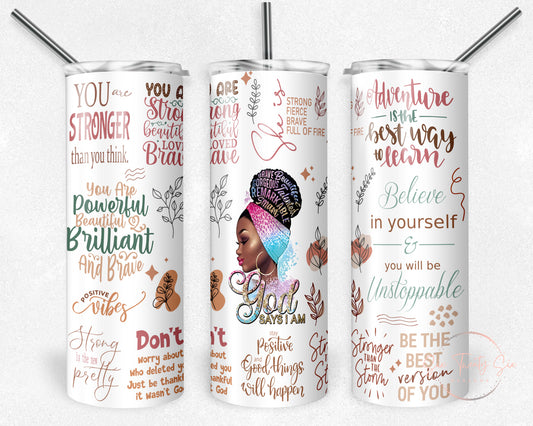 Self-Affirmation 20 0z Tumbler