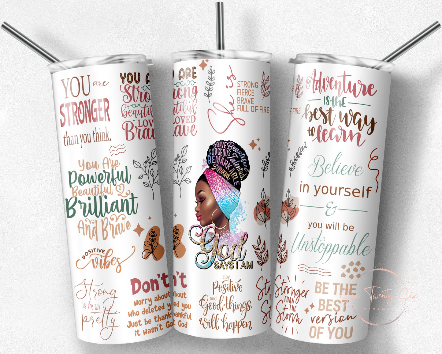 Self-Affirmation 20 0z Tumbler