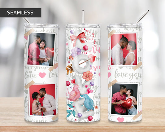 Love Photo Tumbler