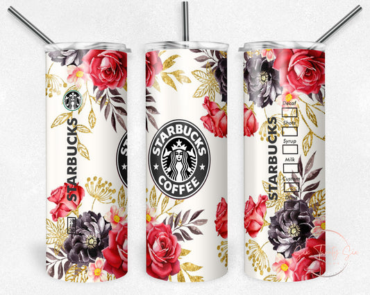 Starbucks Floral Tumbler