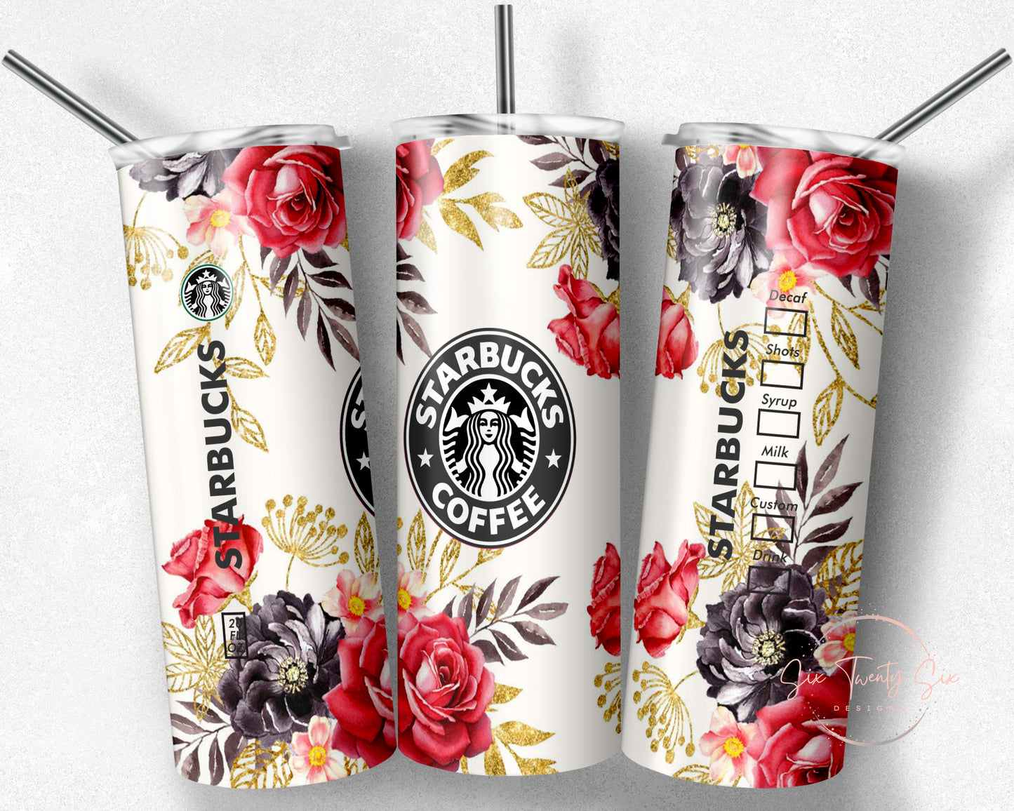 Starbucks Floral Tumbler