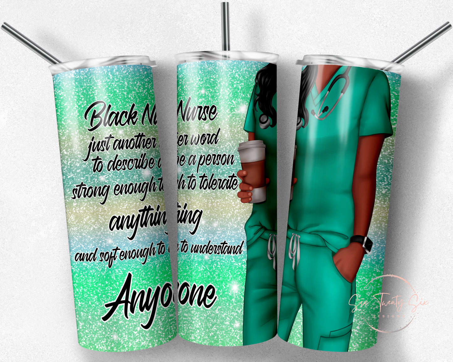 Black Nurse Tumbler