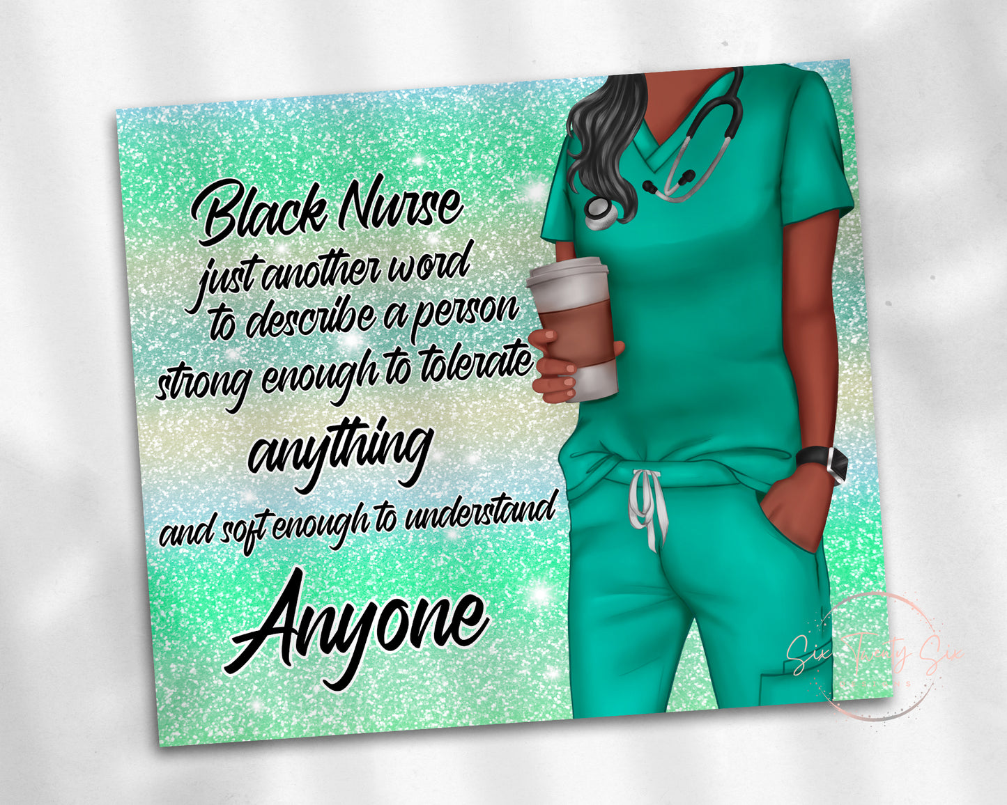 Black Nurse Tumbler