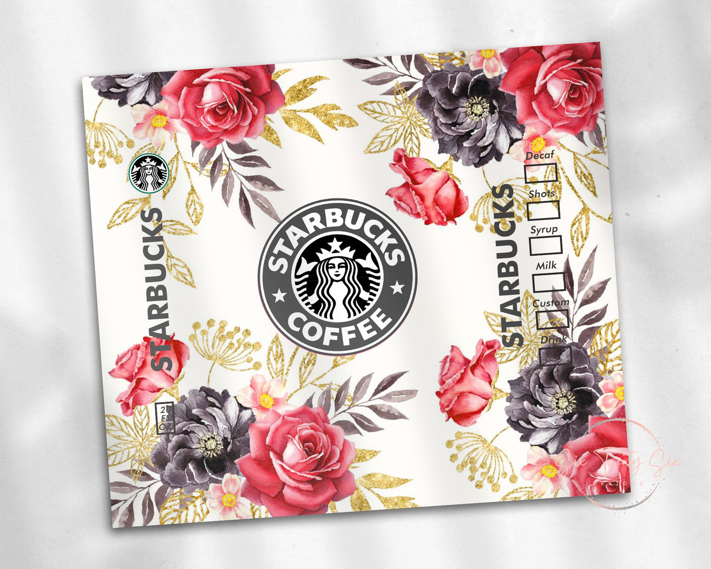 Starbucks Floral Tumbler