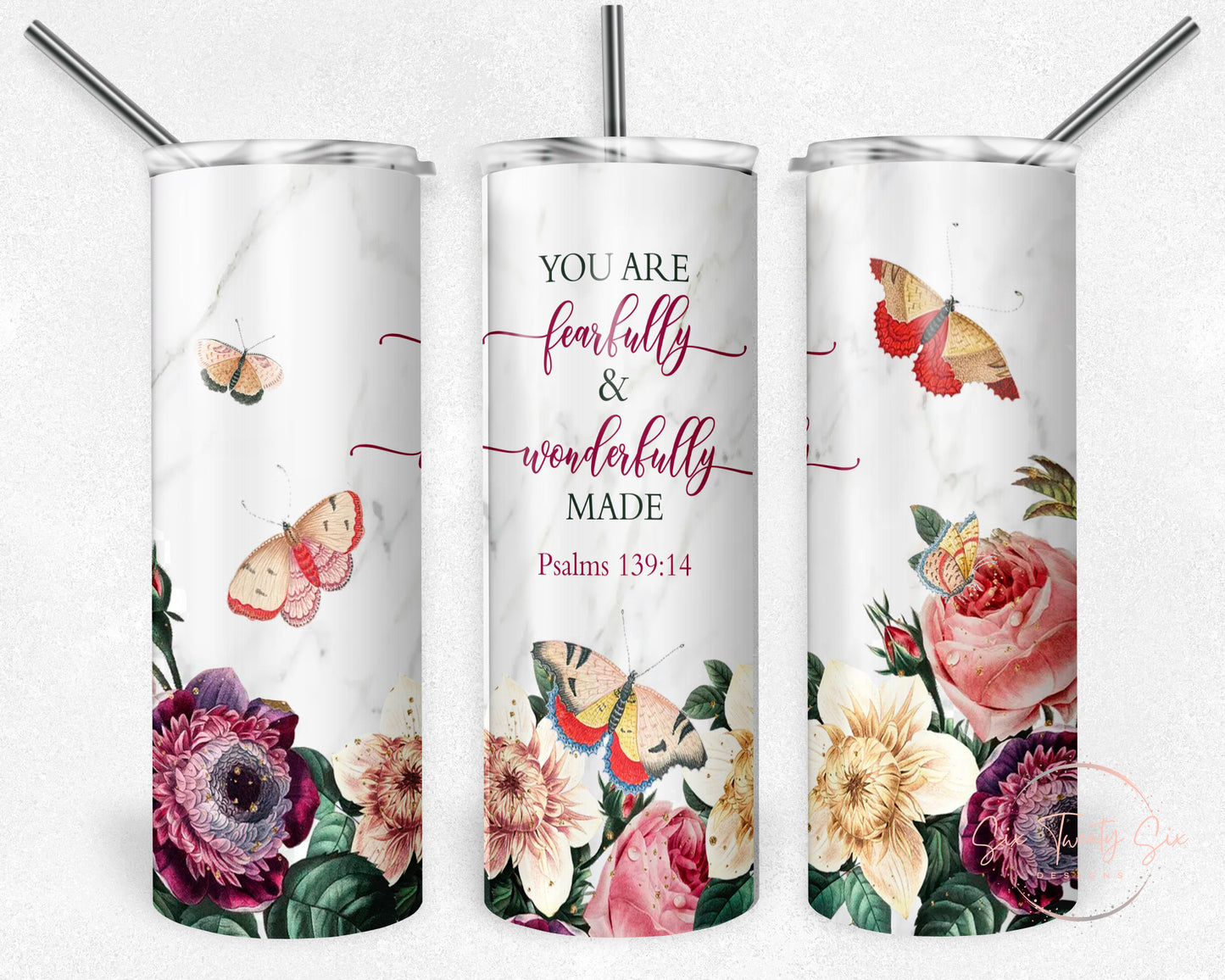 Fearfully and Wonderfully Made 20oz Tumbler