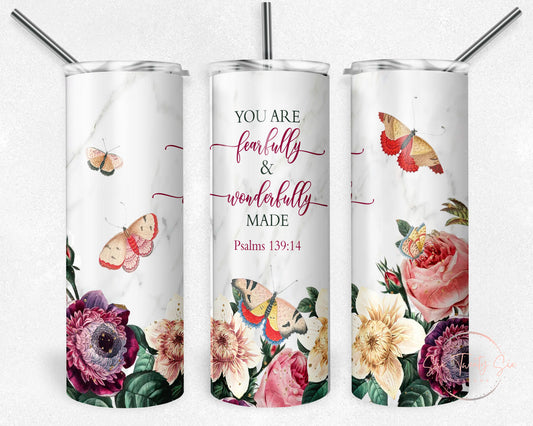 Fearfully and Wonderfully Made 20oz Tumbler