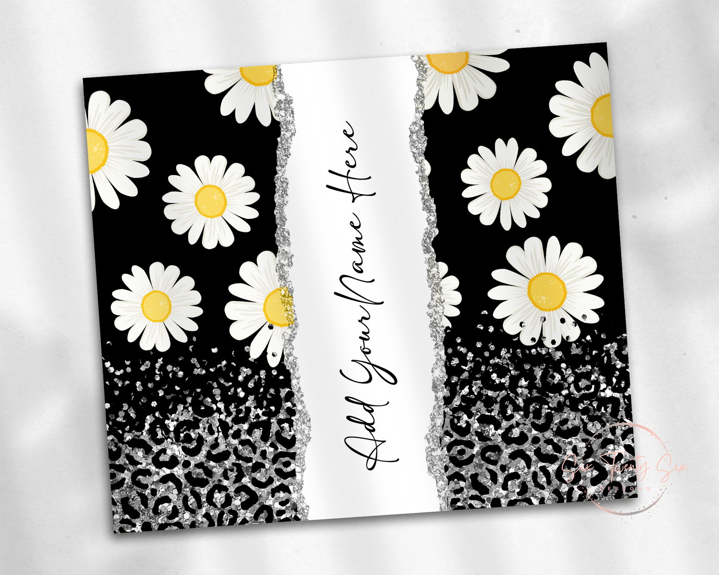 Add Your Name: Daisies Tumbler