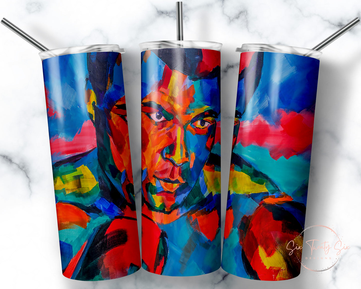 Abstract Ali Tumbler