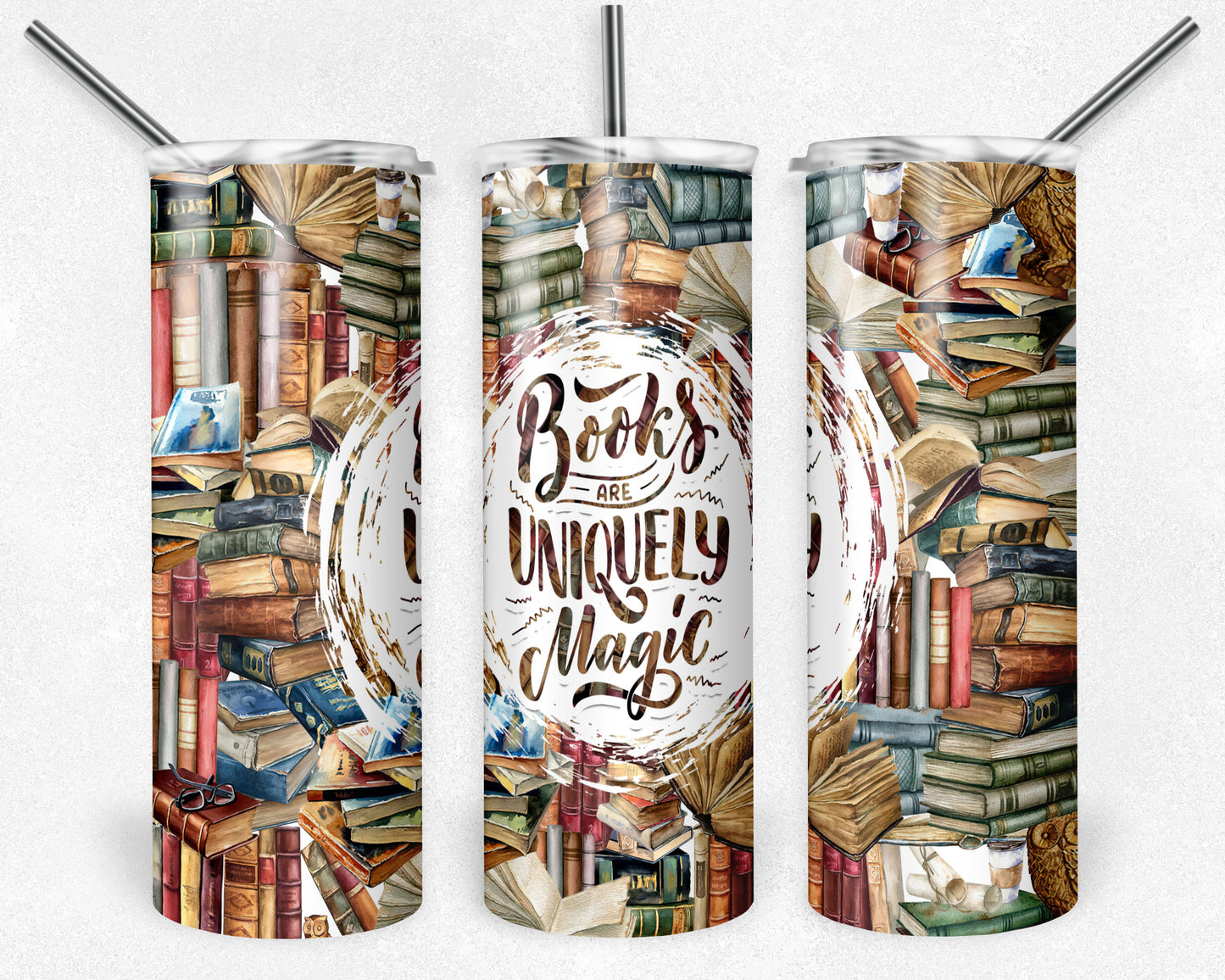 Books Are Uniquely Magic Tumbler