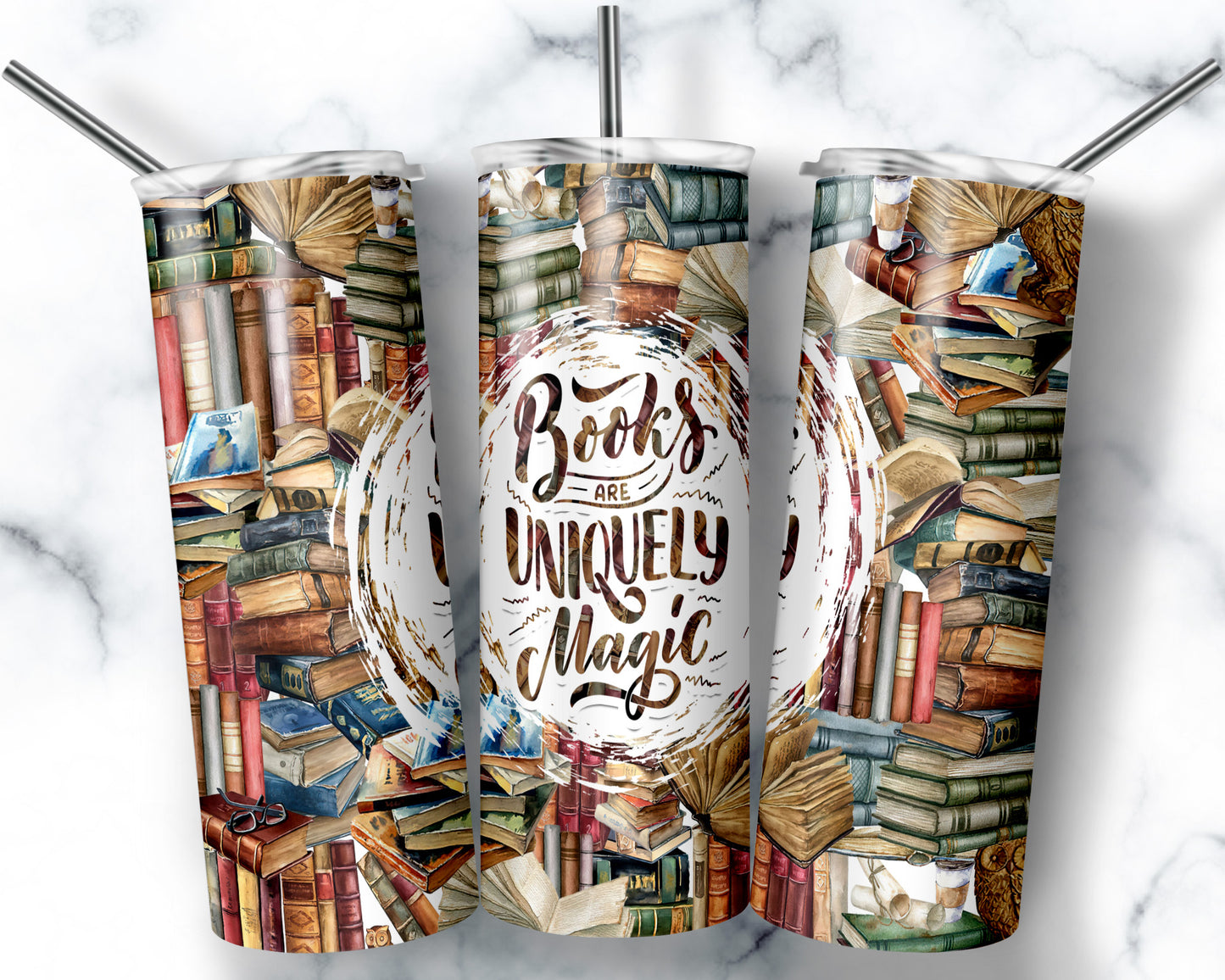 Books Are Uniquely Magic Tumbler