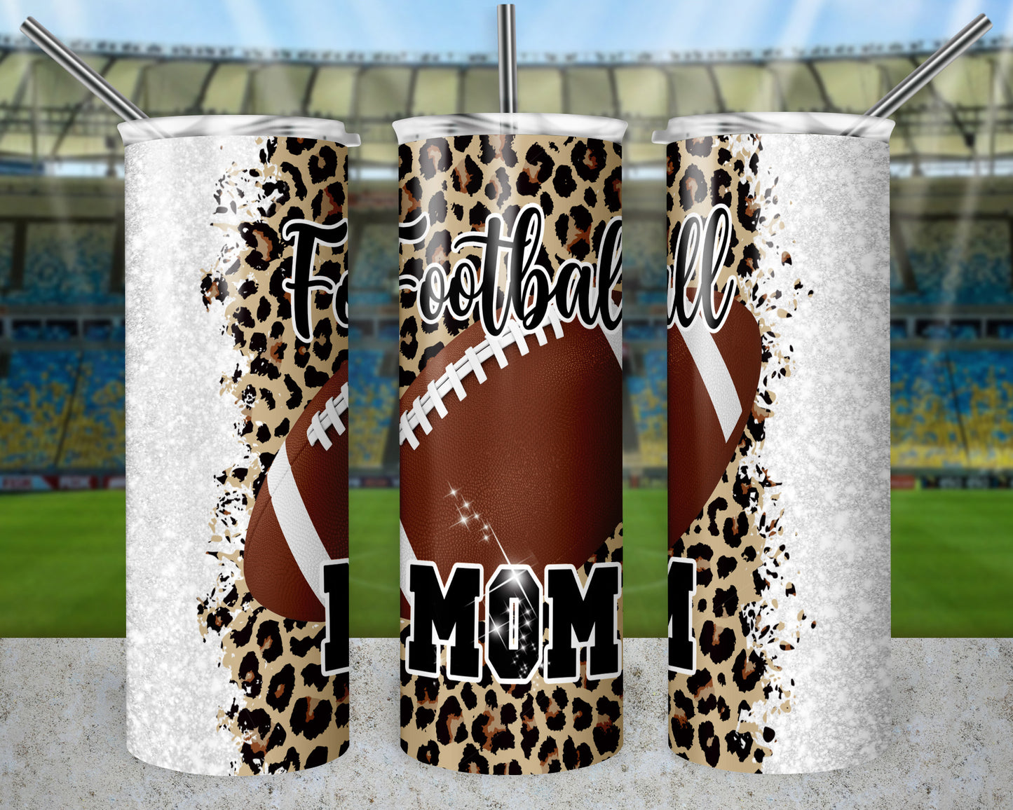 Football Mom Tumbler