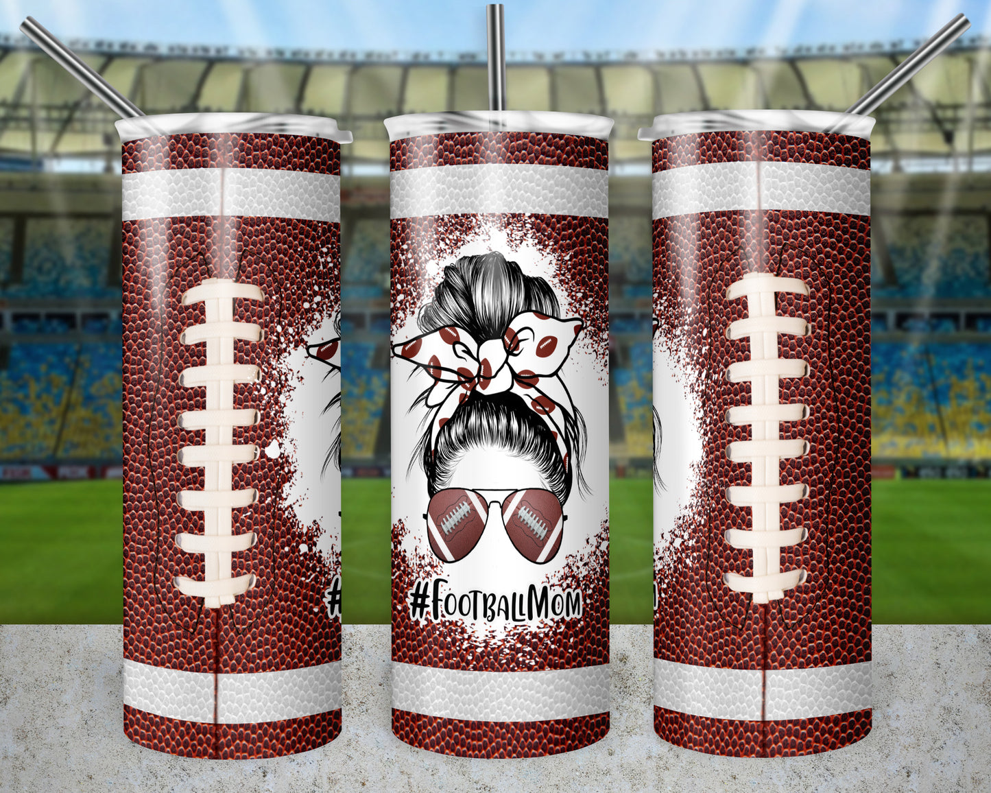 Football Mom Tumbler