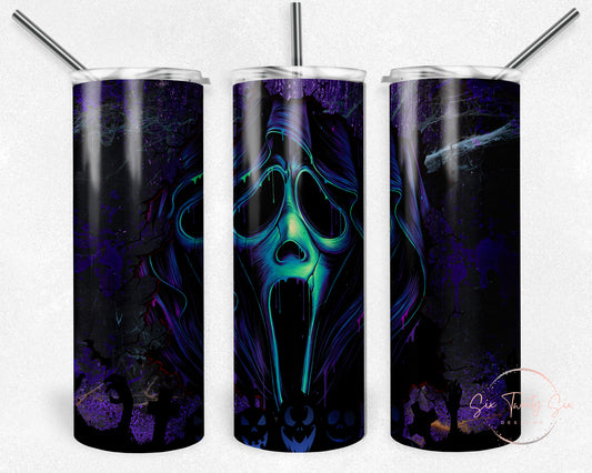 Ghost Face Tumbler