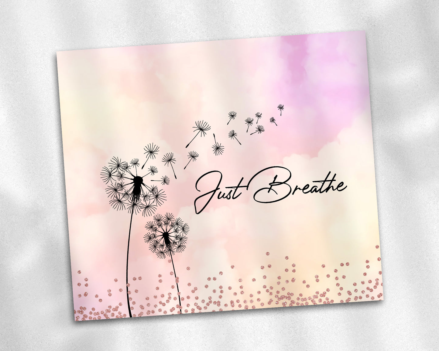 Just Breathe Tumbler