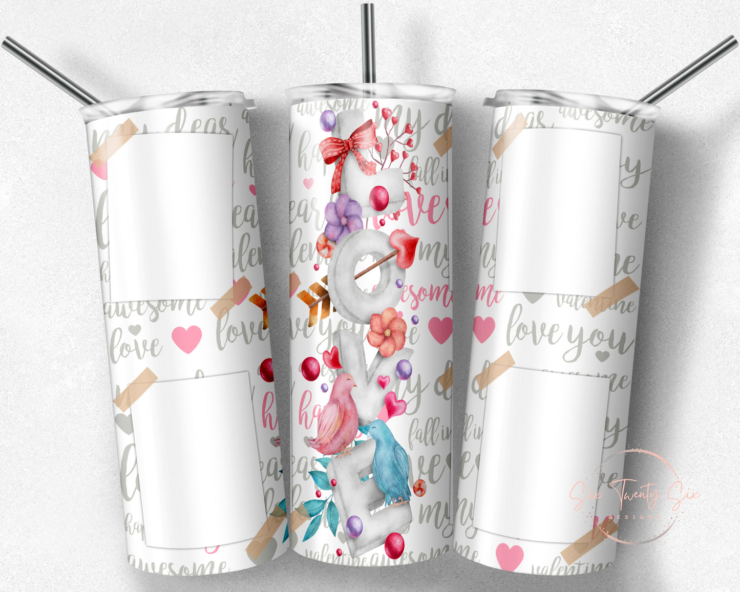 Love Photo Tumbler