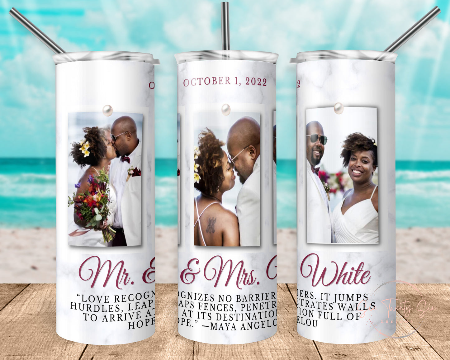 Wedding Photo Tumbler